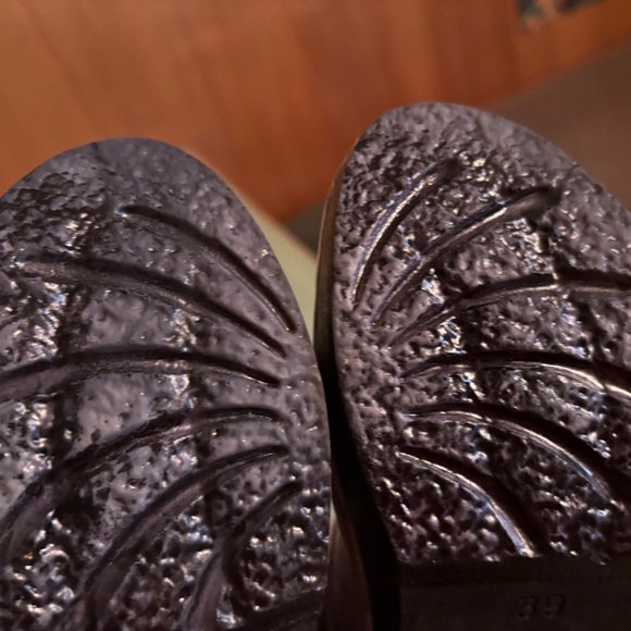 NEW Womens Sven No. 6 High Heel Light Blue Gray Suede Buckle Clogs 39 8.5 / 9 - Picture 6 of 11